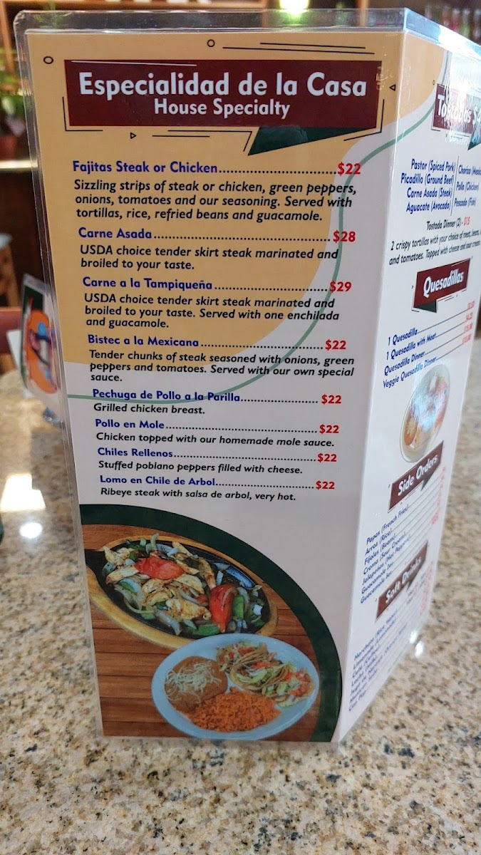 La Mexicana Taqueria Menu - Image 4